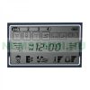 Bidet toilet seat in luxury design, with LCD remote control, heated seat