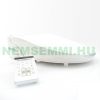 Bidet toilet seat in a luxurious design, with LED lighting and a heated seat