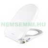 Bidet toilet seat with 1/2" cold water connection 