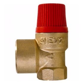 Biztonsági szelep 3 bar 3/4" belső menettel Nyomáshatároló szelep