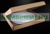 Ribbed pipe with 6mm airgel insulation, DN16 DOUBLE, stainless steel flexible solar throat pipe with electric signal cable!