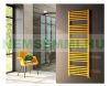 Színes design radiátor - Cordivari Anna 400x840 sárga design törölközőszárító. Rendelhető fekete pir