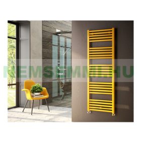 Színes design radiátor - Cordivari Anna 400x840 sárga design törölközőszárító. Rendelhető fekete pir