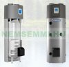 Heat pump boiler Indirect storage 200 liter 1 heat exchanger with built-in heat pump Cordivari Bollytherm HP DHW tank vertical design
