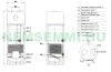 Heat pump boiler Indirect storage 200 liter 1 heat exchanger with built-in heat pump Cordivari Bollytherm HP DHW tank vertical design