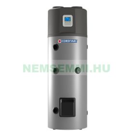   Indirekt tároló 300 literes 1 hőcserélős beépített hőszivattyúval Cordivari Bollytherm HP HMV tartály álló kivitel