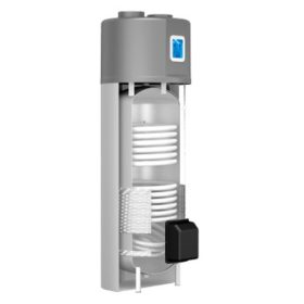   Indirekt tároló 300 literes 2 hőcserélős beépített hőszivattyúval Cordivari Bollytherm HP HMV tartály álló kivitel