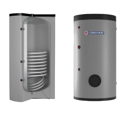 Hot water storage - Cordivari Bolly 1ST WC1500 1 heat exchanger standing 1500L indirect boiler 