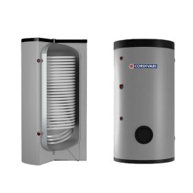  Cordivari indirekt 1000 Bolly1 XL WB 1 extra hőcserélős álló melegvíz tároló hőcserélő felülete 6,5 m2 1000 literes HMV tároló napkollektor vagy hőszivattyú számára