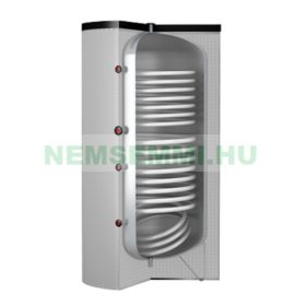   Cordivari indirekt Bolly2 XL WB 200 HMV tároló két extra nagy hőcserélő felülettel 1,4 m2 és 0,4 m2 álló bojler napkollektor vagy hőszivattyú számára