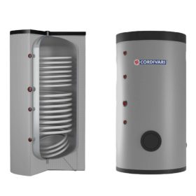   500 literes HMV tároló 2 hőcserélővel - Cordivari Bolly2 XL WB500 hőszivattyú számára