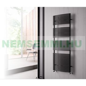 Színes radiátor - Cordivari Brigitte 400x785 fekete design törölközőszárító. Rendelhető fekete piros