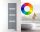Electric radiator - Cordivari Claudia Electric 400x763 gray design towel dryer with 400 W heating element. Available in black red blue yellow green brown purple orange beige