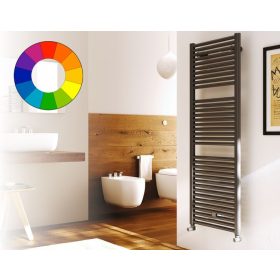 Színes radiátor - Cordivari Claudia 400x760 fehér design törölközőszárító. Rendelhető fekete piros