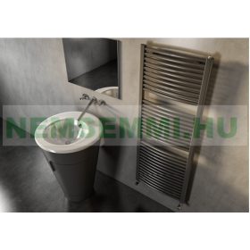 Színes design radiátor - Cordivari Claudia Curved 450x760 szürke design törölközőszárító. Rendelhető