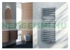 Színes design radiátor - Cordivari Claudia Curved 450x760 szürke design törölközőszárító
