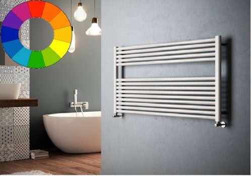 Radiátor - Cordivari Claudia Wide 1200x620 mm RAL7030-R22 törölközőszárítós design radiátor 390-712W teljesítmény