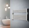 Radiátor - Cordivari Claudia Wide 1200x440 mm fehér design radiátor törölközőszárító