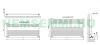 Radiátor - Cordivari Claudia Wide 1200x440 mm fehér design radiátor törölközőszárító