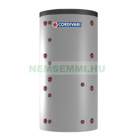   Puffertartály 800 liter - benne 190 liter belső tartállyal - 1 hőcserélős puffer tartály fűtési melegvíz tárolásra és használati melegvíz készítésére