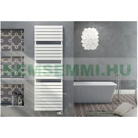   Színes elektromos radiátor - Cordivari Dory Electric 500x784 fehér színű design törölközőszárító 500 W fűtőbetéttel. Rendelhető fekete piros kék sárga zöld barna lila narancs drapp színben