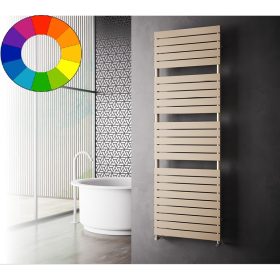 Színes radiátor - Cordivari Dory 400x784 bézs design törölközőszárító. Rendelhető fekete piros kék s