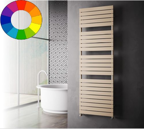 Színes radiátor - Cordivari Dory 400x784 bézs design törölközőszárító. Rendelhető fekete piros kék s