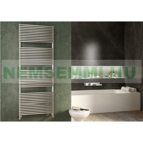   Design radiátor - Cordivari Elen 18 Satin 430x760 szálcsiszolt rozsdamentes acél design törölközőszárító