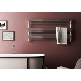   Design radiátor - Cordivari Elen 18 Wide Polished 1228x400 polírozott rozsdamentes acél design törölközőszárító