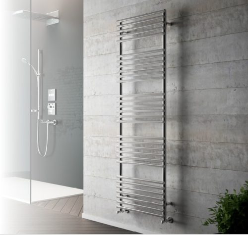 Design radiátor - Cordivari Gloria 22 Chromed 430x790 króm design törölközőszárító