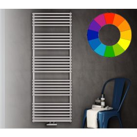   Színes radiátor - Cordivari Gloria 22 430x790 szürke design törölközőszárító. Rendelhető fekete piros kék sárga zöld barna lila narancs drapp színben