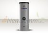 Stainless steel hybrid tank with 1 heat exchanger compatible with heat pump 300/90l Combined with indirect storage and buffer tank built into DHW 