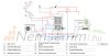 Hybrid tank with 2 heat exchangers compatible with heat pump 300/90l Combined with indirect storage and buffer tank built into DHW 
