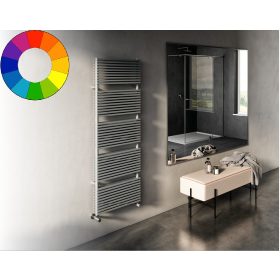 Színes radiátor - Cordivari Katia VX Plus 400x850 szürke design törölközőszárító. Rendelhető fekete 