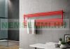 Színes design radiátor - Cordivari Katia VX Wide 1200x405 piros design törölközőszárító. Rendelhető 
