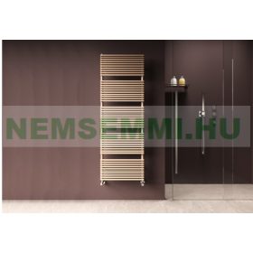 Színes radiátor - Cordivari Katia VX 400x850 bézs design törölközőszárító. Rendelhető fekete piros k