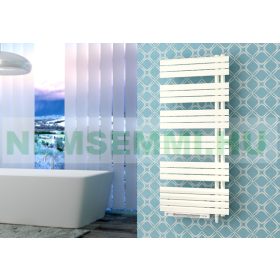   Színes elektromos radiátor - Cordivari KellyFlat Dx Blower 600x920 fehér design törölközőszárító kényszerkeringetésű radiátor 500W fűtőbetéttel