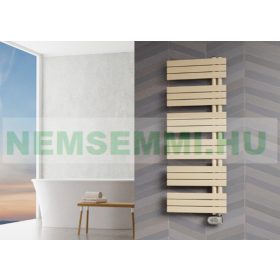 Színes elektromos radiátor - Cordivari Kelly Flat DX Electric 500x864 matt bézs színű design törölkö