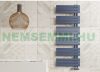 Színes radiátor - Cordivari Kelly Flat 500x864 farmerkék design törölközőszárító. Rendelhető fekete 