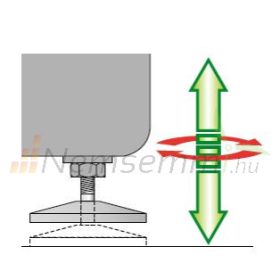   Állítható támasztóláb álló CORDIVARI bojlerek számára kiegészítő 3db/szett 