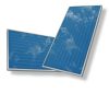 Cordivari premium extra large horizontal 2.5 m2 solar collector with blue absorber, copper tube flat collector 85 mm thick aluminum frame with 5 year warranty