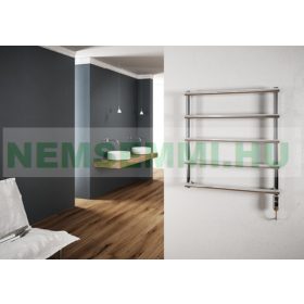   Elektromos radiátor - Cordivari Laura Electric 530x420 rozsdamentes acél design törölközőszárító 150 W fűtőbetéttel