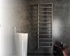 Design radiátor - Cordivari Laura Polished 530x420 polírozott rozsdamentes acél design törölközőszár