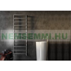 Design radiátor - Cordivari Laura Polished 530x420 polírozott rozsdamentes acél design törölközőszár
