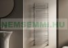 Design radiátor - Cordivari Leila Polished 400x784 polírozott rozsdamentes acél design törölközőszár