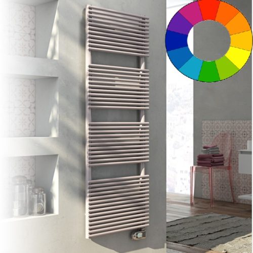 Színes elektromos radiátor - Cordivari Lucy 18 Electric 480x760 homok színű design törölközőszárító