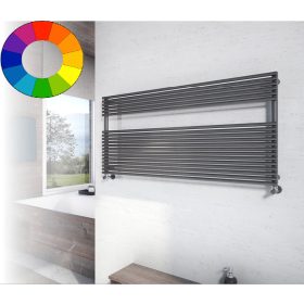 Színes radiátor - Cordivari Lucy 18 Wide 1200x400 grafitszürke design törölközőszárító. Rendelhető f