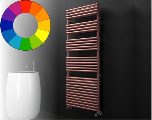 Színes radiátor - Cordivari Lucy 25 Plus 430x738 vörös design törölközőszárító. Rendelhető fekete pi