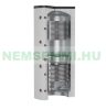 Buffer tank - Cordivari 2VB 500 - 2 heat exchangers 500 liters - corner buffer tank