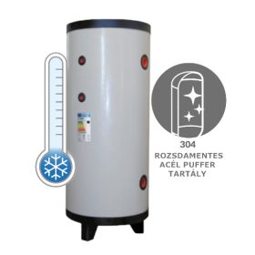 Hűtési puffer tároló - Cordivari CHILLED ROZSDAMENTES 304 XB 500 - hőcserélő nélkül 500 liter